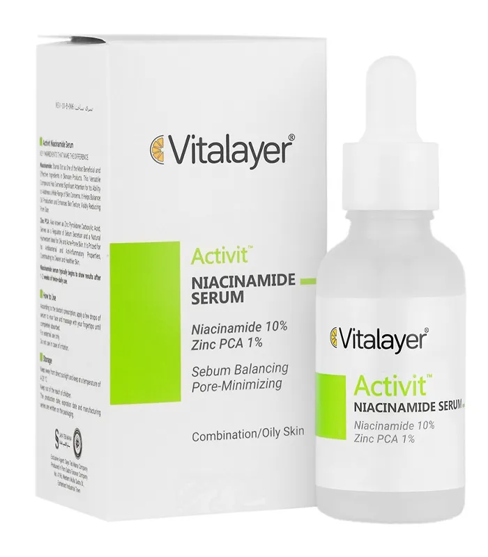 سرم نیاسینامید ویتالیر سرم نیاسینامید ویتالیر