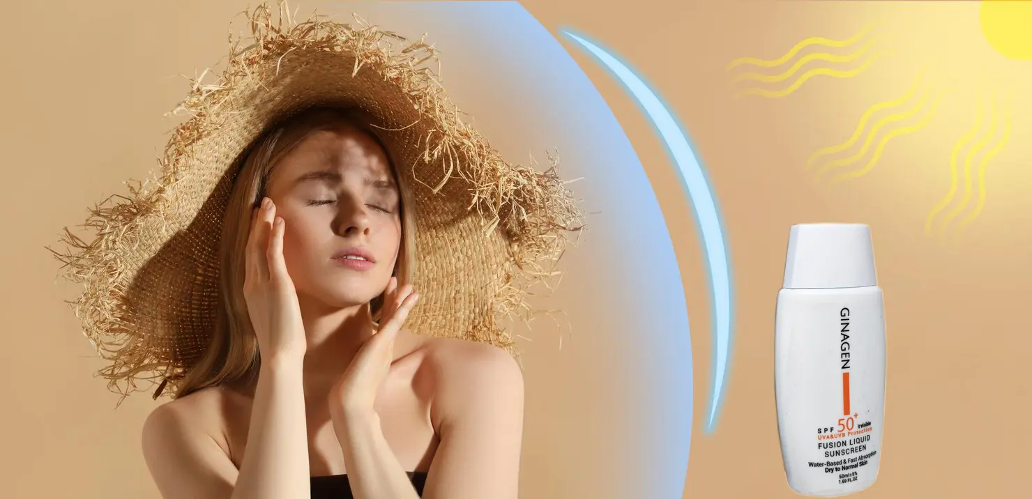 کرم ضد آفتاب ژیناژن | بی رنگ مناسب پوست خشک | فروشگاه سارای