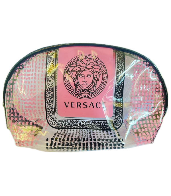 کیف آرایش پلاستیکی مدل VERSACE