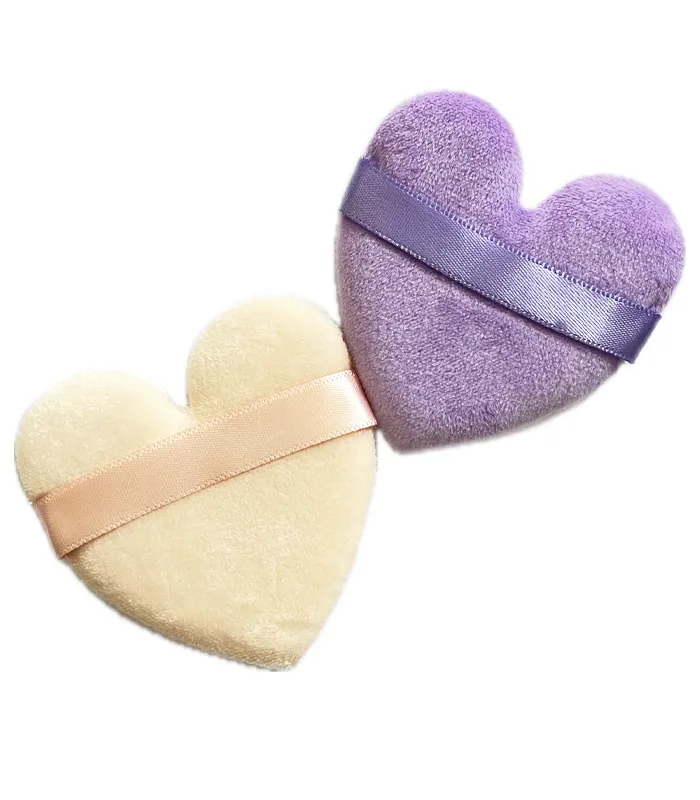 پد پودر فیکس قلبی دوتایی پد پودر فیکس قلبی