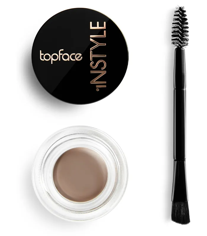 ژل ابرو کاسه ای رنگی تاپ فیس ژل ابرو کاسه ای رنگی تاپ فیس