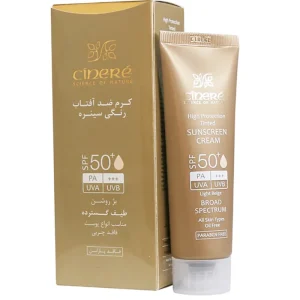 کرم ضد آفتاب رنگی سینره