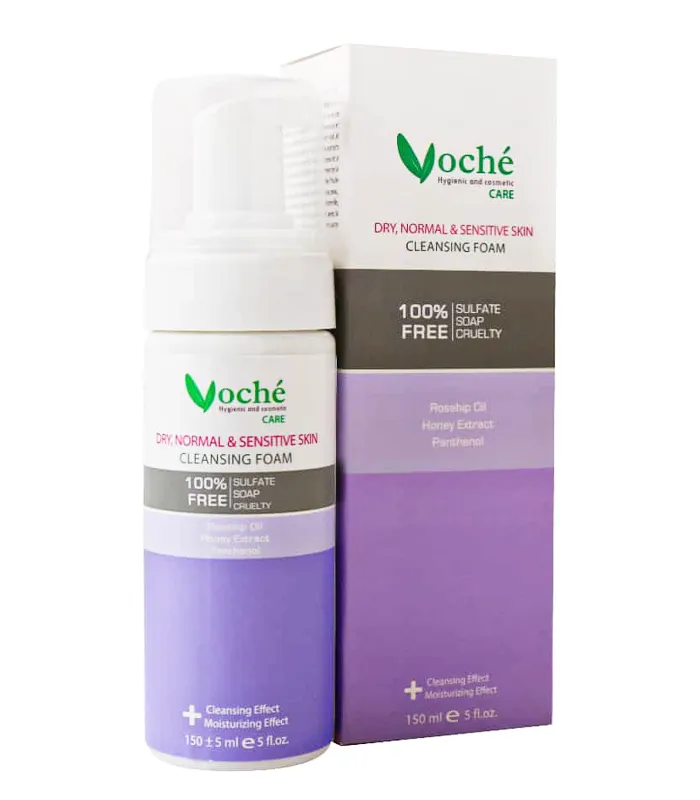 فوم وچه پوست خشک فوم شستشو وچه مناسب پوست خشک