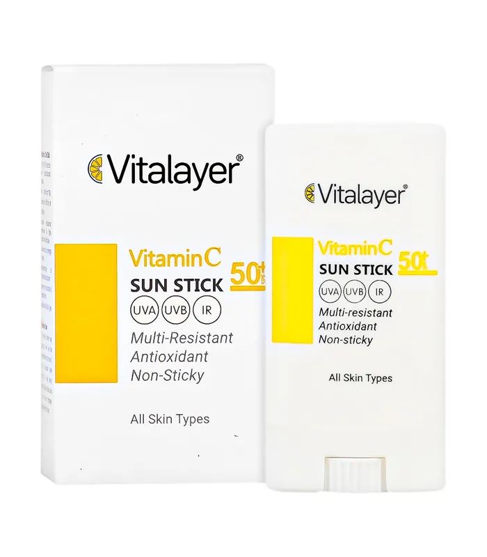 ضد آفتاب استیکی ویتالیر ویتامین سی ضد آفتاب استیکی ویتالیر ویتامین سی