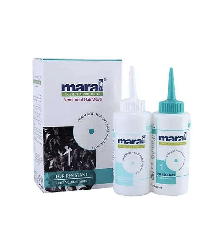 فر کننده مارال طبیعی محلول فر کننده مارال برای موهای مقاوم و طبیعی