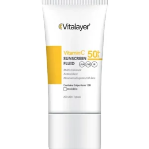 ضد آفتاب ویتالیر بی رنگ ویتامین سی