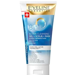 ژل اسکراب ماسک پاکسازی صورت اولاین