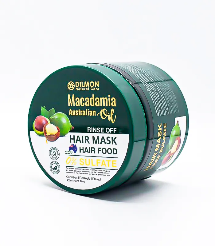 ماسک مو دیلمون با آبکشی حاوی روغن ماکادمیا ماسک مو دیلمون با آبکشی حاوی روغن ماکادمیا