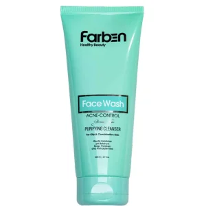 ژل شستشو صورت فاربن حاوی چای سبز