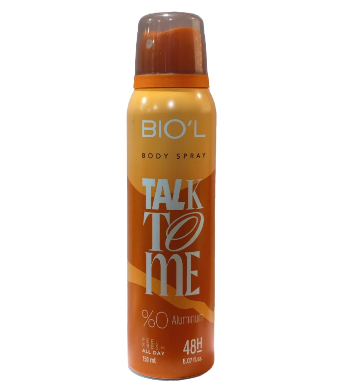 اسپری خوشبو کننده بدن مردانه بیول رایحه Talk To Me