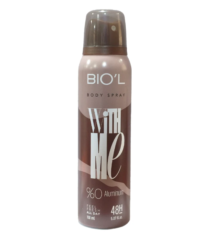 اسپری خوشبو کننده بدن مردانه بیول رایحه With You